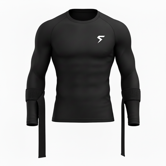 Strapt Compression Longsleeve – Black